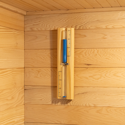 15 ~ 90.C Hemlock / Sauna de vapor de cedro rojo con 0-99 MIN Timer y 220V de voltaje