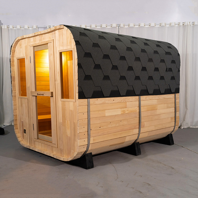 Sauna seca al aire libre con sistema de música Bluetooth