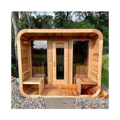 Sauna seca al aire libre Para relajarse Salud Fitness Sistema de sonido Bluetooth Capacidad de 5-6 personas