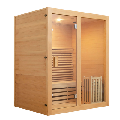 Sauna de la cicuta de las saunas canadienses del ozono y sitio de vapor al aire libre para el centro del BALNEARIO