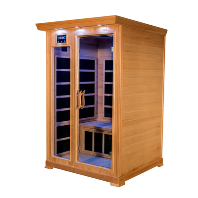 Sauna infrarroja de la cicuta canadiense del FSC para dos personas