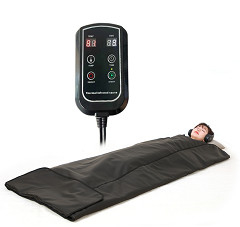 Manta infrarroja lejana portátil de la sauna del Detox de 3 zonas para la belleza de la salud
