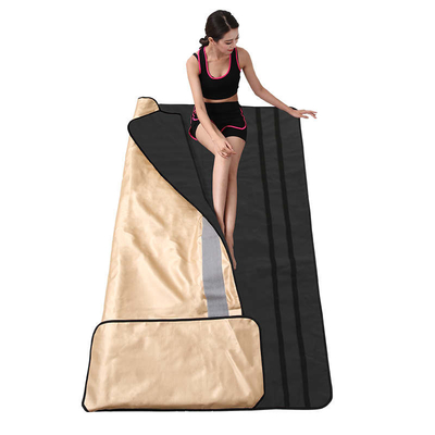 Manta infrarroja lejana portátil de la sauna del Detox de 3 zonas para la belleza de la salud