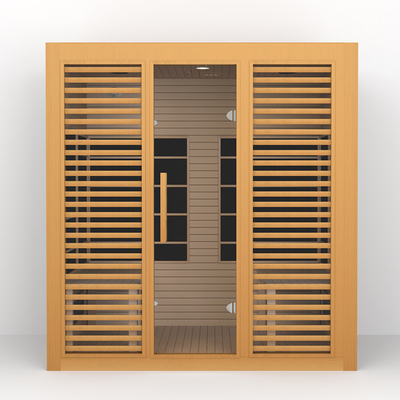pérdida de peso infrarroja lejana de la sauna de la persona de madera 4 de la cicuta 2700W