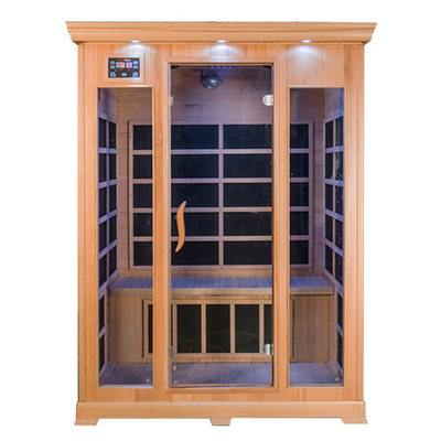 persona seca lejana del vapor 3 de Inrared del sitio casero ultravioleta de la sauna 2100W
