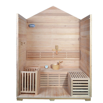 Madera seca de la sauna de Cedar Modern Sauna Outdoor Wet de la secoya de 6 personas