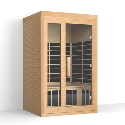 Cabina infrarroja de la sauna de la persona de la cicuta 2 para interior casero