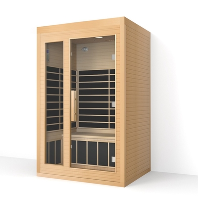 Cabina infrarroja de la sauna de la persona de la cicuta 2 para interior casero