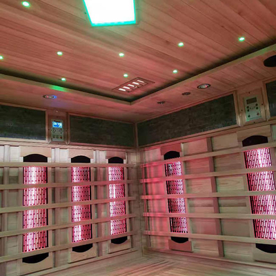 La persona 6 se levanta la sauna infrarroja 110V-240V del vapor para el apartamento