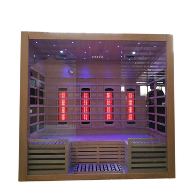 Persona interior infrarroja lejana de Smartmak Cedar Sauna 2