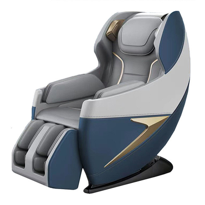Smartmak 3d calentó el cuero de la PU del Recliner de la silla del masaje de la gravedad