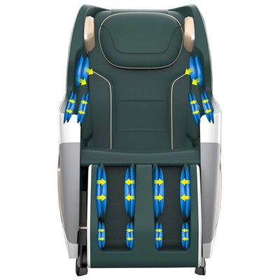 Smartmak 3d calentó el cuero de la PU del Recliner de la silla del masaje de la gravedad