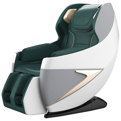 Smartmak 3d calentó el cuero de la PU del Recliner de la silla del masaje de la gravedad