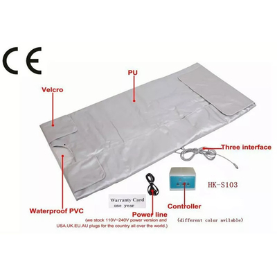 La manta de Grey Ir Far Infrared Sauna para el cuerpo forma adelgazar