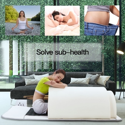 sauna infrarroja de la bóveda delgada portátil 1200W para el salón de belleza de la cama de la fumigación