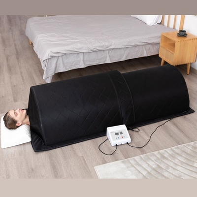 belleza infrarroja lejana del balneario de Detoxin de la bóveda de la sauna de la fibra de carbono 1200W