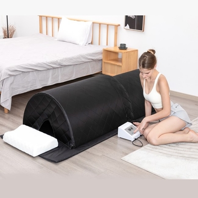 belleza infrarroja lejana del balneario de Detoxin de la bóveda de la sauna de la fibra de carbono 1200W